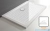 Sanplast Space Mineral brodzik prostokątny B-M/SPACE 100x120x1,5cm+syfon 645-290-0650-01-000
